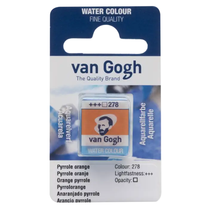 Van Gogh Tablet Suluboya Pyrrole Orange 278