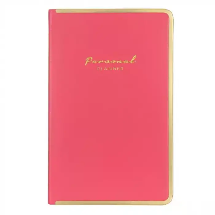 VJ DEFTER 13x21 MONACO VEGAN DERİ SERT KAPAK NAR 100 GR 96 YP. ÇİZGİLİ 123-0229