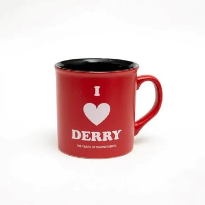 WB100 Amsterdam Mug IT - I Love You Derry İç Siyah Dış Kırmızı MUG-380887