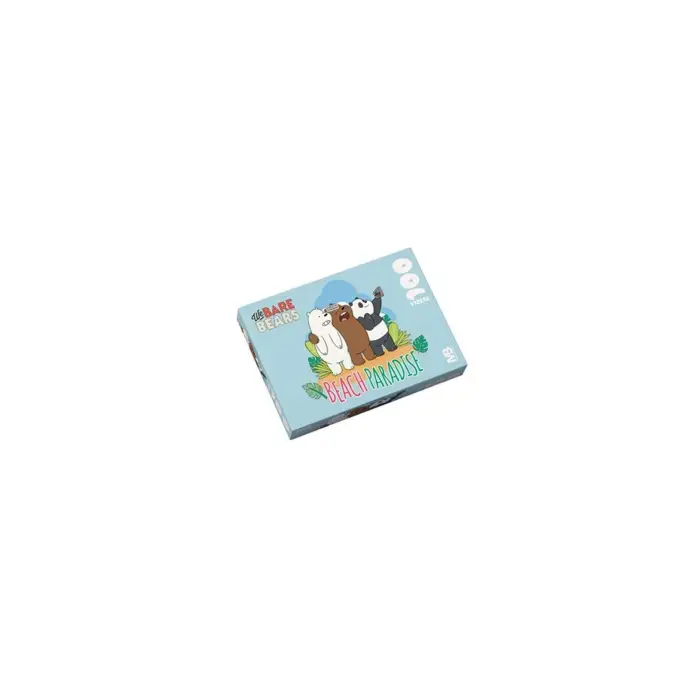 We Bare Bears Beach Paradise 100 Parça Puzzle