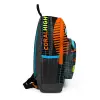 CORAL HIGH KIDS GRİ TURUNCU GAMER DESENLİ DÖRT BÖLMELİ OKUL SIRT ÇANTASI 23746