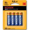 KODAK PİL KALEM MAX ALKALİN 4LÜ BLS