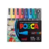 UNİ POSTER MARKÖRÜ POSCA SET PC-5M/8C ANA RENK 8 Lİ