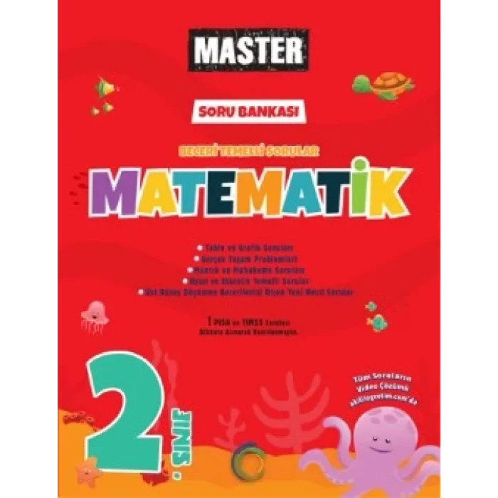 2. Sınıf Master Matematik Soru Bankası Okyanus Yayıncılık