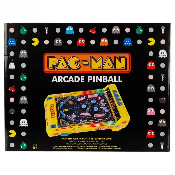 SUNMAN PM2001 PAC-MAN ARCADE PİNBALL MASAÜSTÜ PREMİUM SERİ SESLİ IŞIKLI 6+