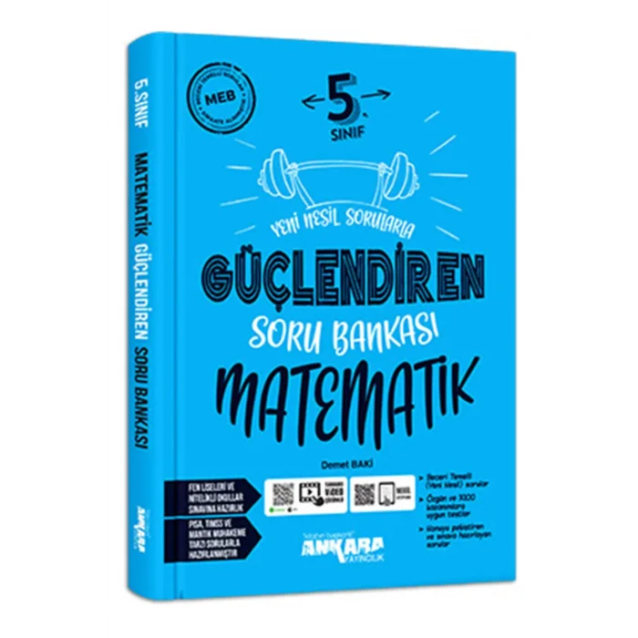 5. Sınıf Matematik Güçlendiren Etkinlikli Soru Bankası Ankara Yayıncılık