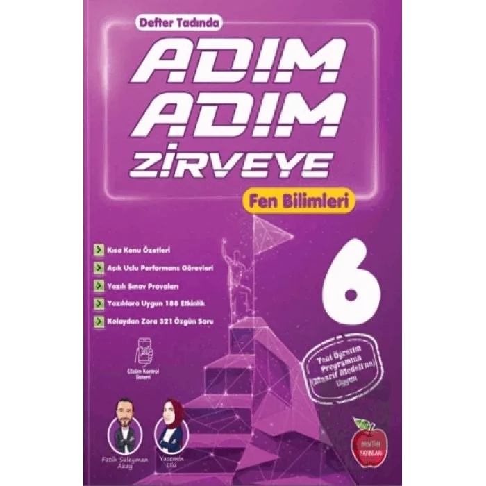 6. Sınıf Fen Bilimleri Adım Adım Etkinlikli Konu Anlatımlı Soru Bankası