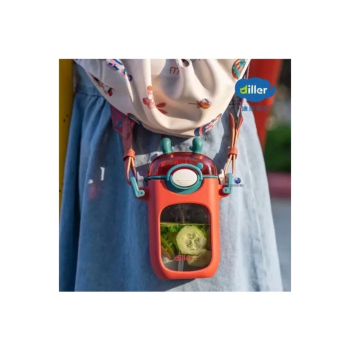 VAGONLİFE DILLER PİPETLİ MATARA T-4015 400ML BEYAZ