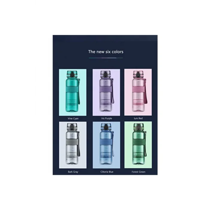 Uzspace 1000ML Su Matarası Büyük Boy İris Purple