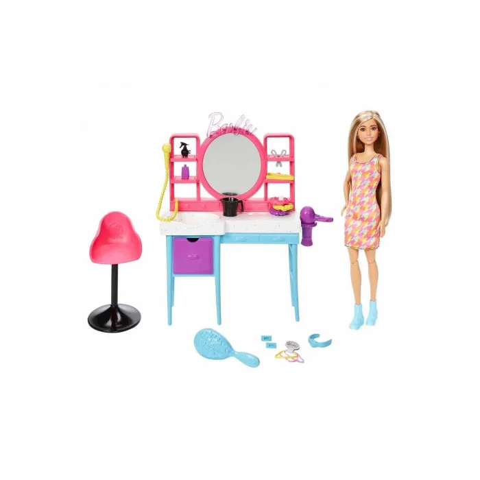 BARBIE MUHTEŞEM KUAFÖR OYUN SETİ