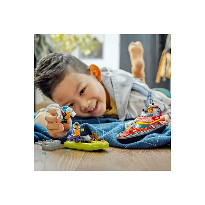 LEGO CITY İTFAİYE KURTARMA TEKNESİ
