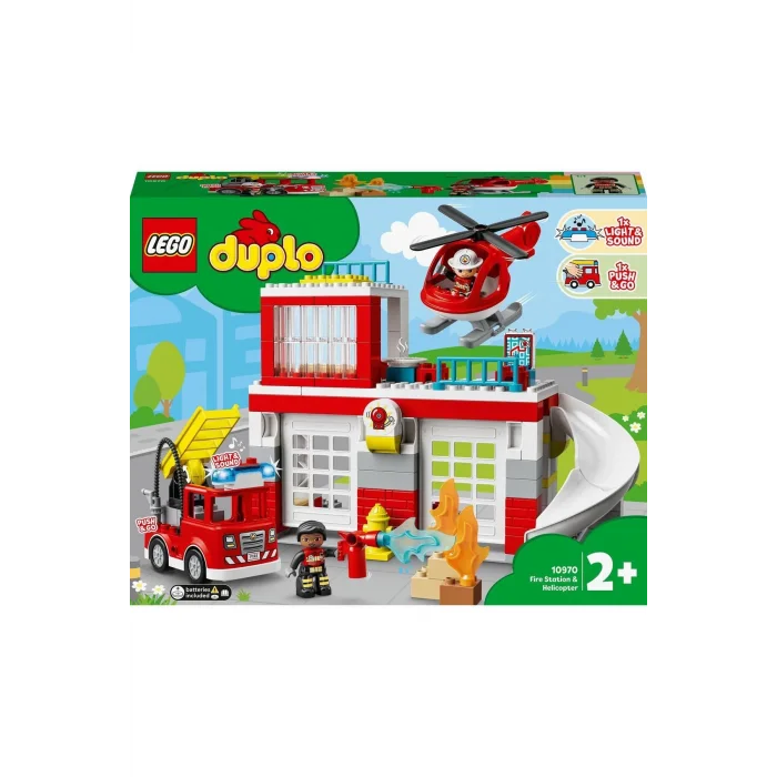 LEGO FIRE STATION HELICOPTER