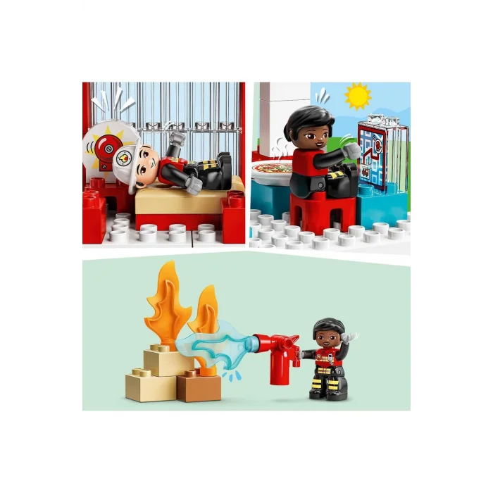 LEGO FIRE STATION HELICOPTER