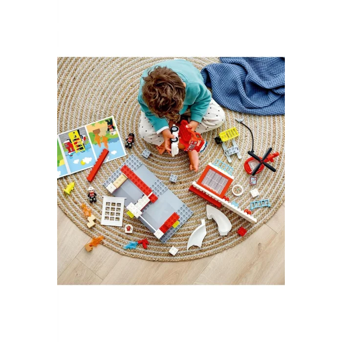 LEGO FIRE STATION HELICOPTER