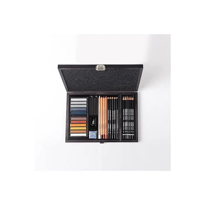 LYRA REMBRANDT MONOCHROME WOODEN BOX 31 Lİ