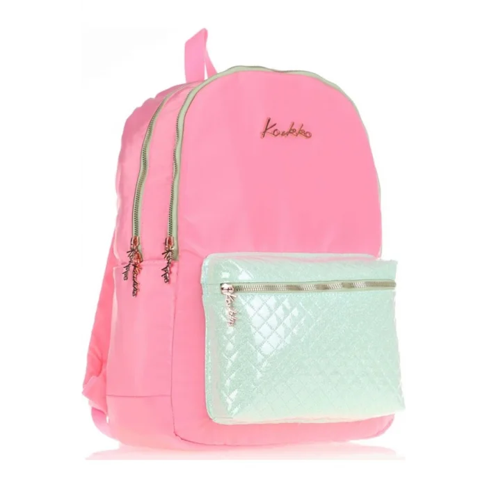 KAUKKO SIRT ÇANTASI BRIGHT KAPİTONE-ROSE