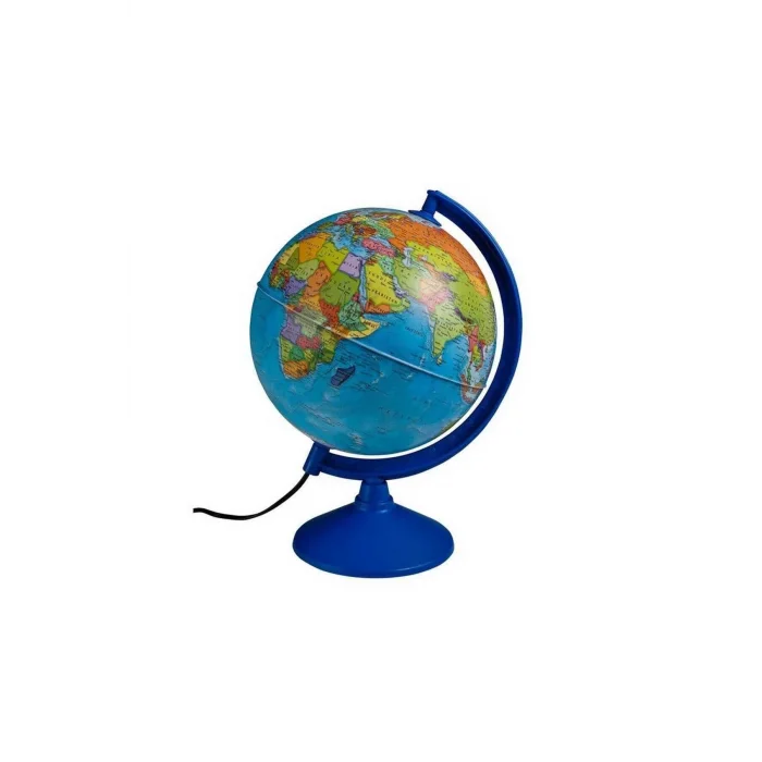 GÜRBÜZ IŞIKLI SİYASİ KÜRE 26 CM