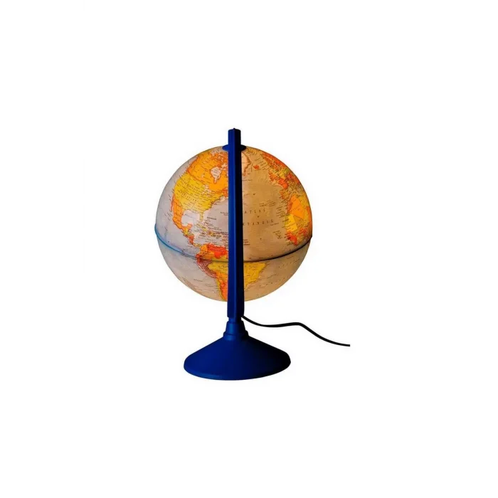 GÜRBÜZ IŞIKLI SİYASİ KÜRE 26 CM