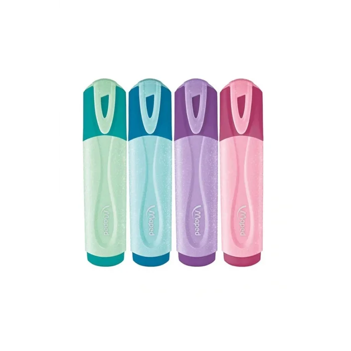 MAPED FOSFORLU KALEMLER GLITTER PASTEL 4LÜ