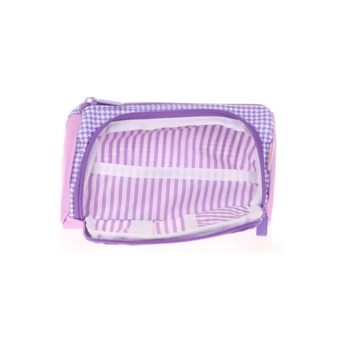 KAUKKO	KALEM ÇANTASI WICHLIGHT PLUMP PLAID LİLA