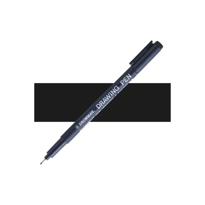 SNOWMAN TEKNİK ÇİZİM K. 0.8 SİYAH 700/D