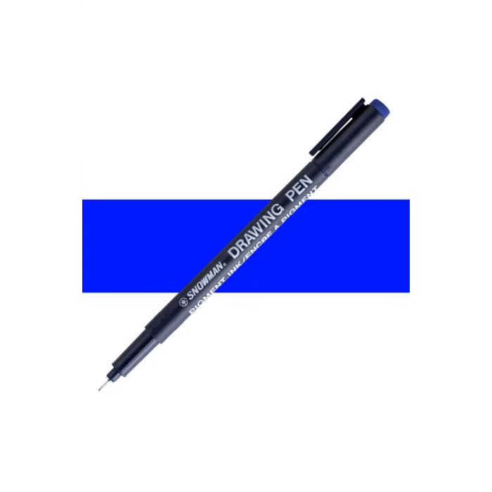 SNOWMAN ÇİZİM KALEMİ TEKNİK MAVİ 0.05 FT 700D 05 M