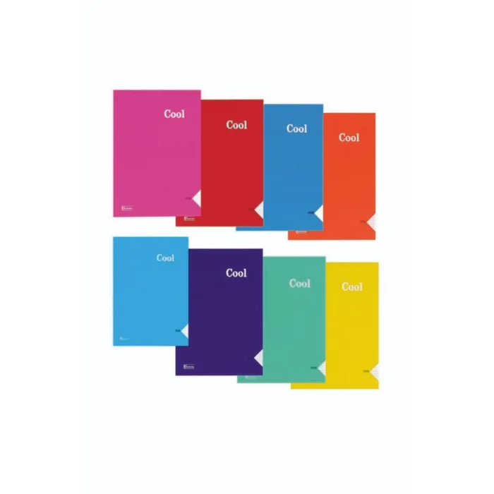 KESKİN COOL DİKİŞLİ PP KAPAK DEFTER A4 80 YP. ÇİZGİLİ