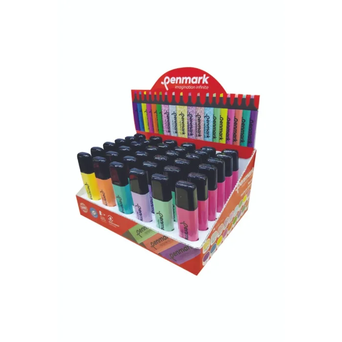 PENMARK FOSFORLU KALEM NEON PEMBE