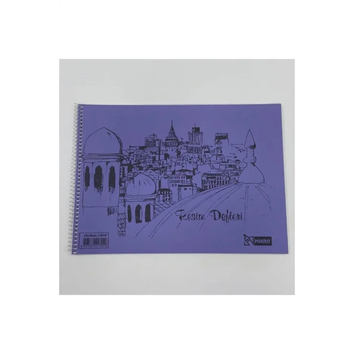 MİKRO 25*35 25 YAPRAK RESİM DEFTERİ