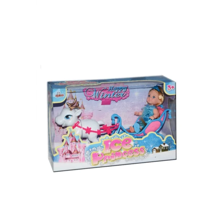 Kutulu Kızaklı Bebek Seti