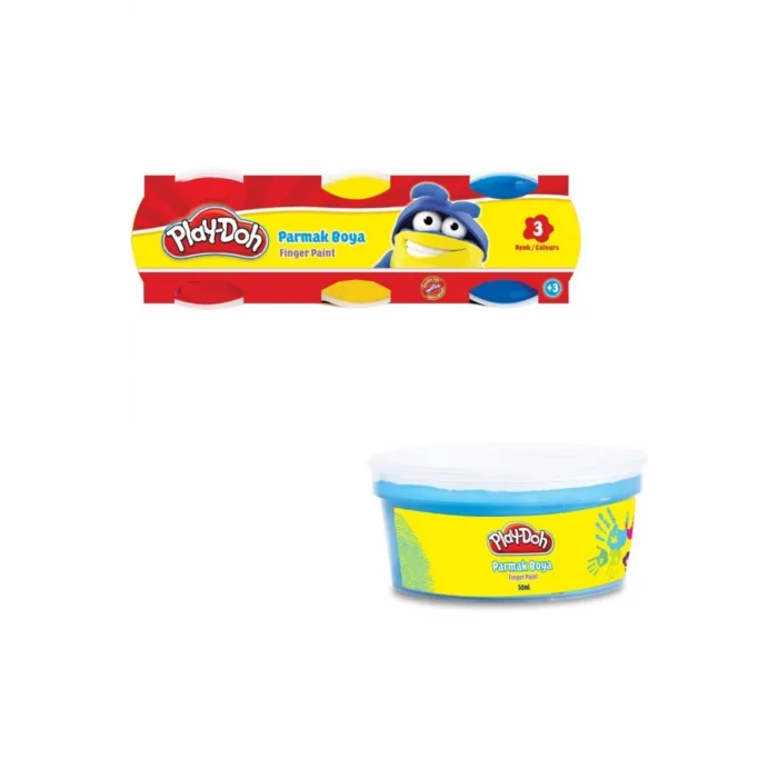 PLAY-DOH PARMAK BOYASI 3 RENK 50 ML.