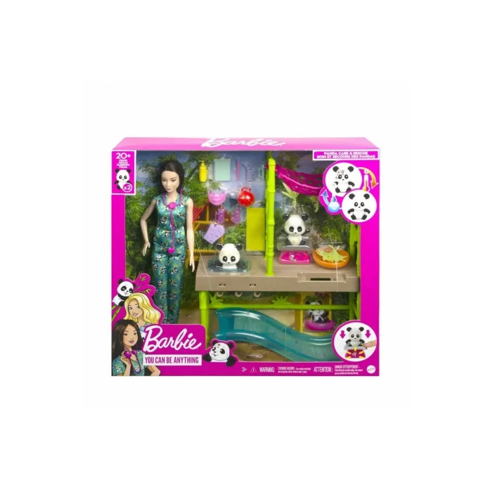 BARBIE PANDA BAKIMI OYUN SETİ