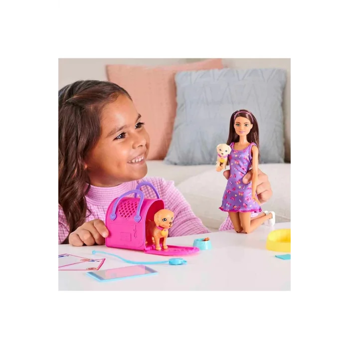 BARBIE VE KÖPEKÇİKLERİ OYUN SETİ