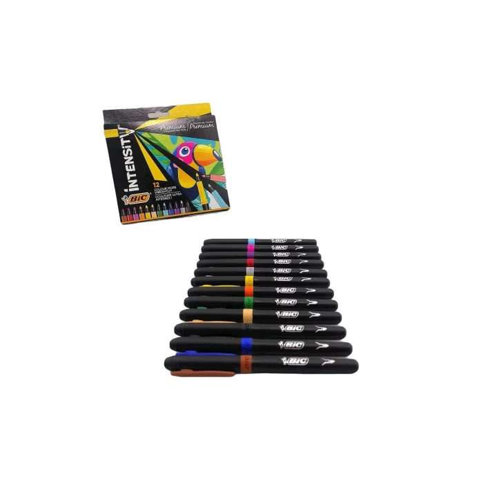 BIC KEÇELİ KALEM INTENSITY PREMIUM 12 RENK 977891