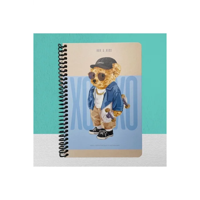 GIPTA DEFTER XOXO 17x24 120YP ÇİZGİ SPR SERT KPK