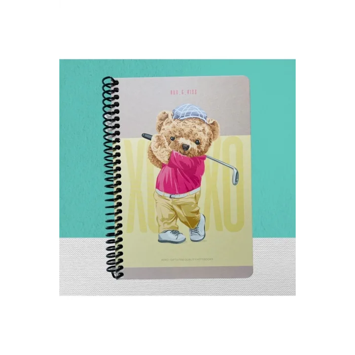 GIPTA DEFTER XOXO 17x24 120YP ÇİZGİ SPR SERT KPK