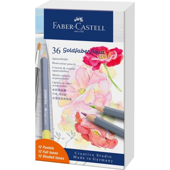 Faber Castell Goldfaber Aqua Sulu Boya Kalemi Seti 36lı114639