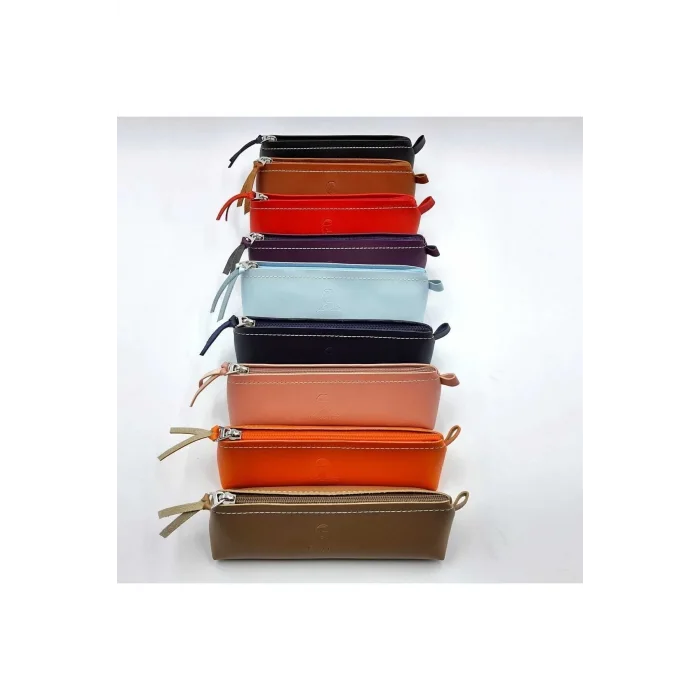 SÜDOR MONALİSA KALEMLİK DERİ TRIBAG KIRMIZI KN14-09