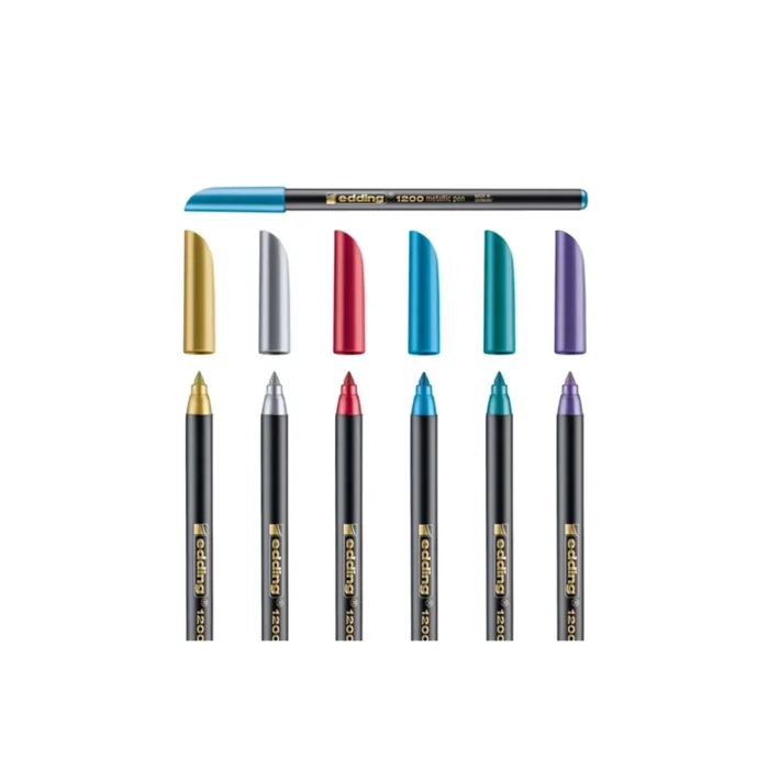 Edding Ed1200K699 Metalik Keçeli Kalem