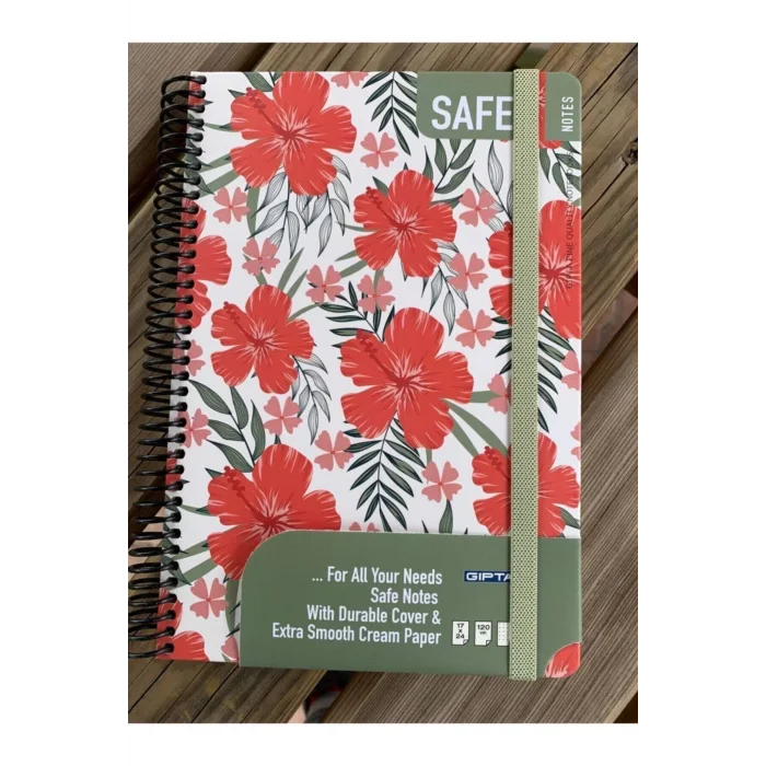 SAFE NOTES SERT KAPAK DEFTER 120 YPRK NOKTALI