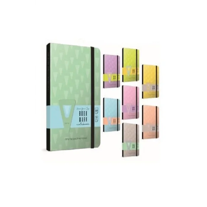 Gıpta Bookmark Notes Sert Kapaklı Defter 17x24-120yp