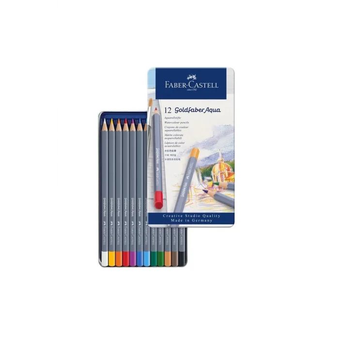 FABER CASTELL BOYA KALEMİ GOLDFABER AQUA 12Lİ