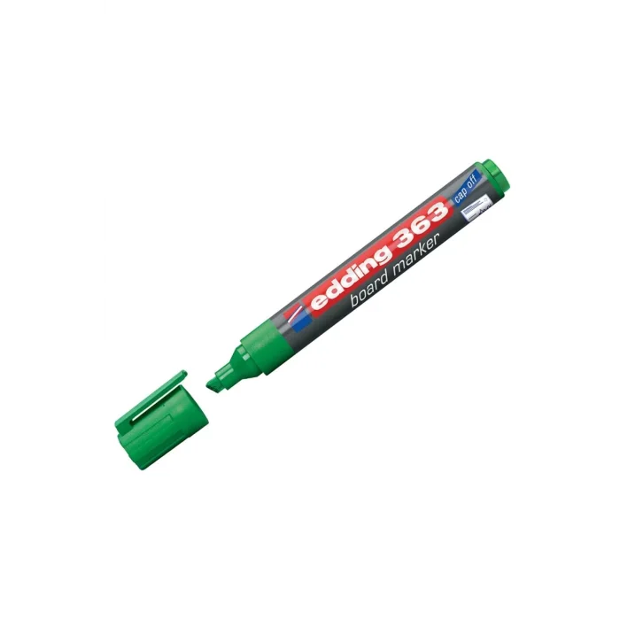 EDDING 363C004 KESİK UÇLU BEYAZ TAHTA KALEMİ (YEŞİL)