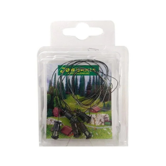 JORDANİA BAHÇE ZEMİN LAMBA BEYAZ JE04P-TML14101