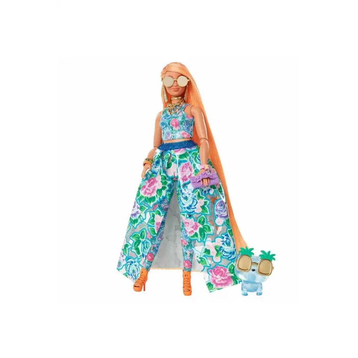 BARBIE EXTRA FANCY - ÇİÇEKLİ KOSTÜMLÜ BEBEK