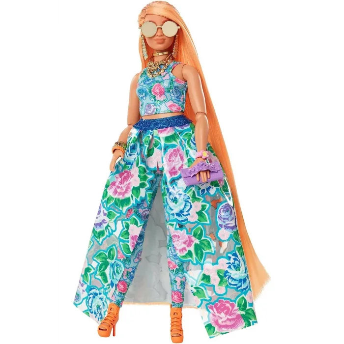 BARBIE EXTRA FANCY - ÇİÇEKLİ KOSTÜMLÜ BEBEK