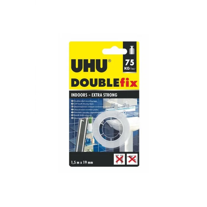 UHU MONTAJ BANDI ÇİFT TARAFLI GÜÇLÜ DOUBLEFIX