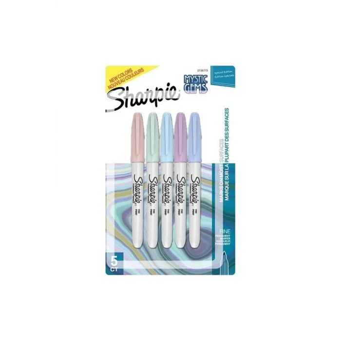 SHARPIE PERMANENT SET FINE 5 Lİ MYSTIC GEMS