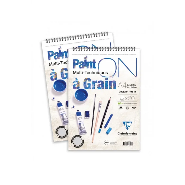 CLAIREFONTAINE ÇİZİM BLOK A4 200 GR 20 YP PD966218