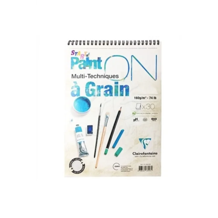 CLAIREFONTAINE ÇİZİM BLOK A4 160GR PD966418